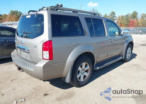 2008 Nissan Pathfinder S/Le/Se из США, поврежденный, VIN 5N1AR18UX8C626619